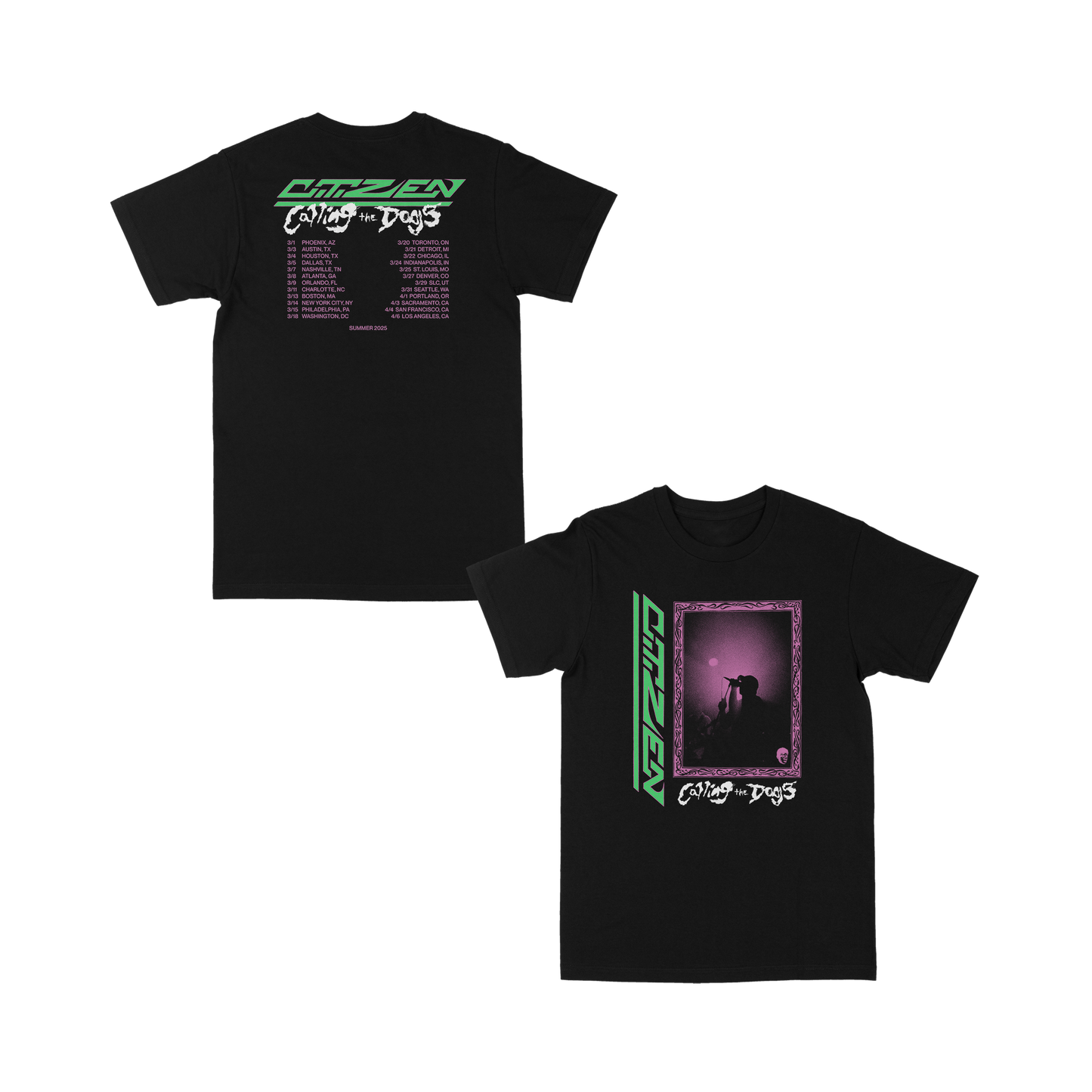 Frame 2025 Tour T-Shirt