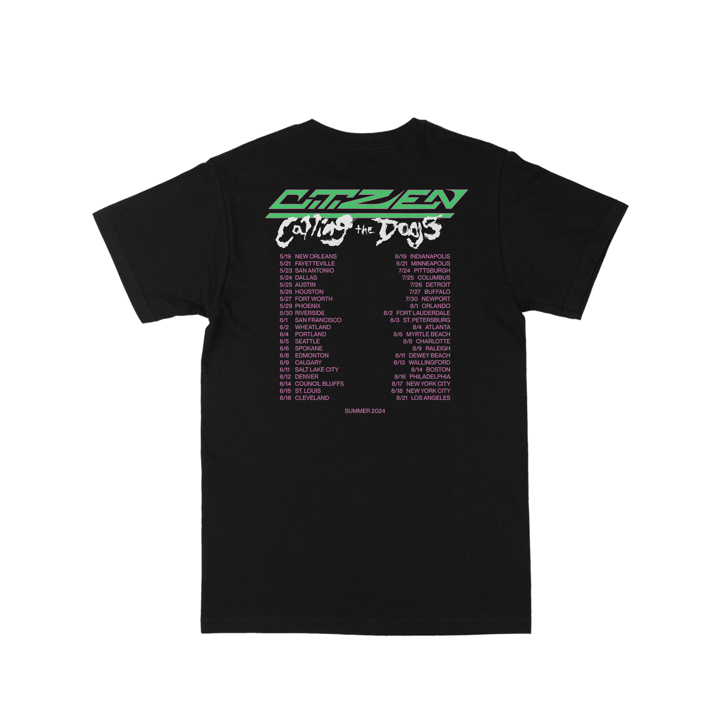 Frame 2024 Tour T-Shirt